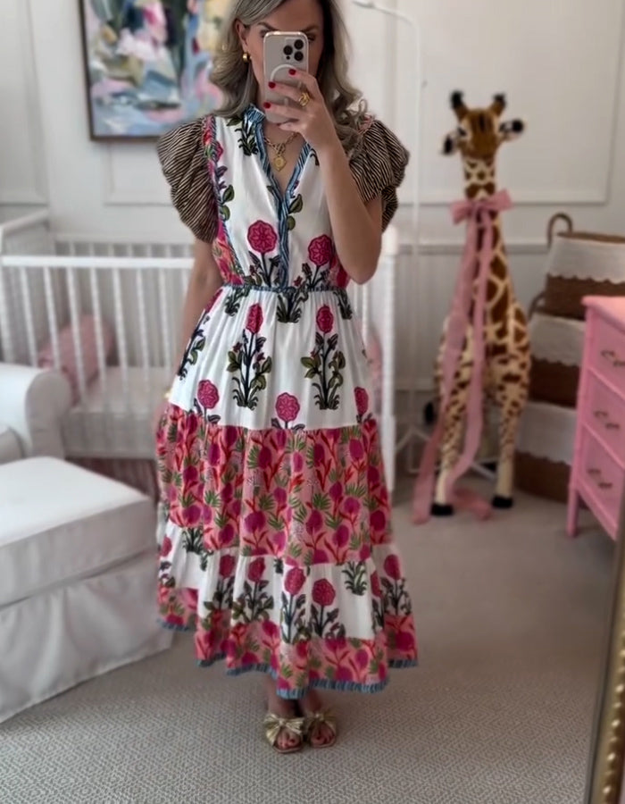 Print Sleeveless Dress