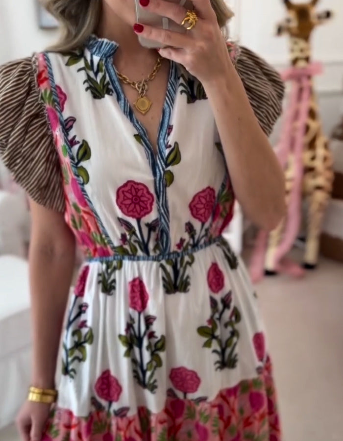 Print Sleeveless Dress