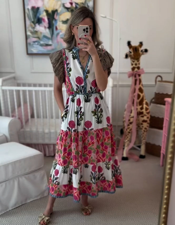 Print Sleeveless Dress