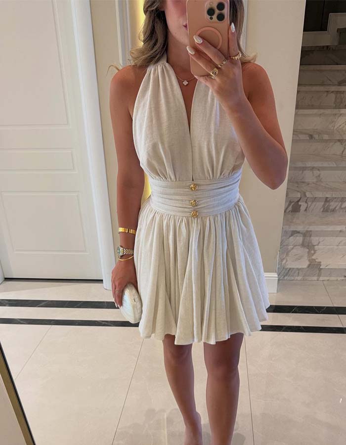 White Mini Dress