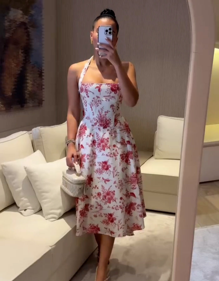 A-line Strap Dress