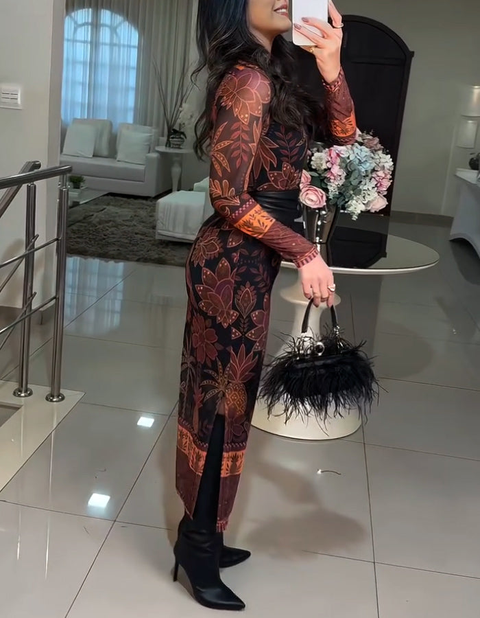 Stretch With Belt Dress