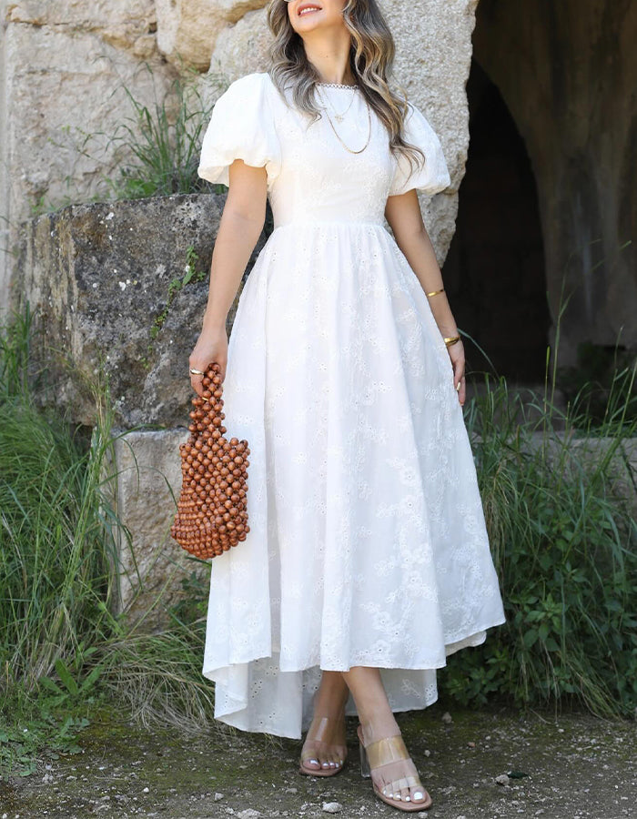 White Comfy Dress