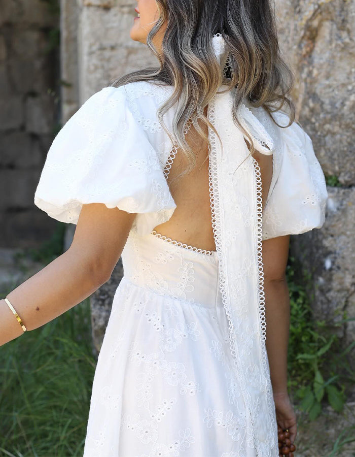 White Comfy Dress