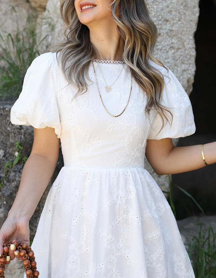 White Comfy Dress
