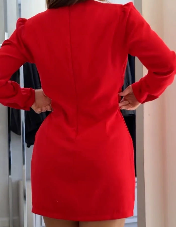 Red Slim Dress