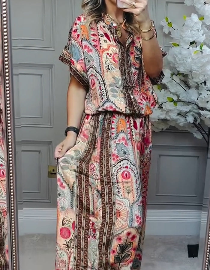 Printed Loose Casual Sets