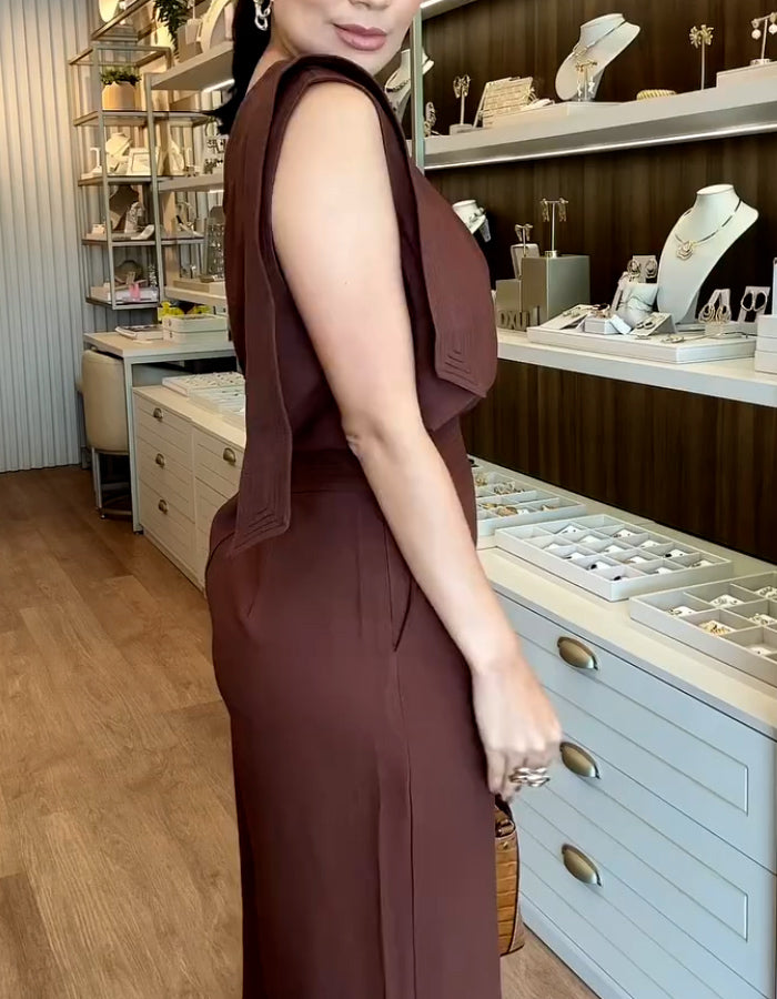 One-Shoulder Casual Suits