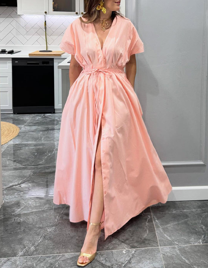 Elastic Casual Dress