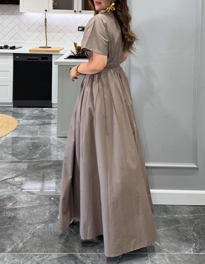 Elastic Casual Dress