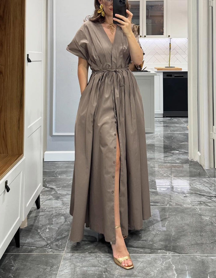 Elastic Casual Dress
