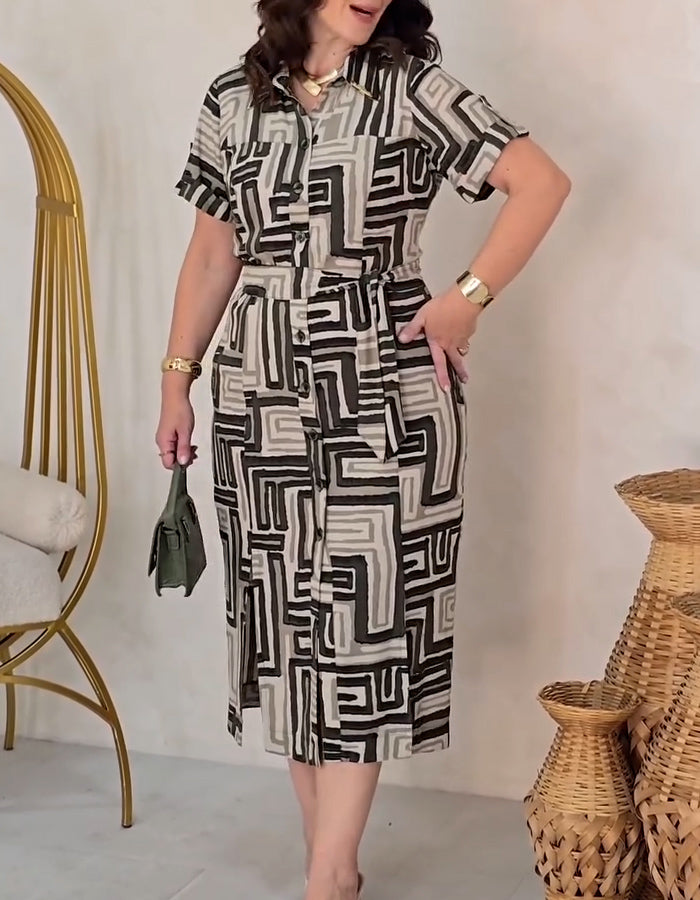 Comfy Printing Dress