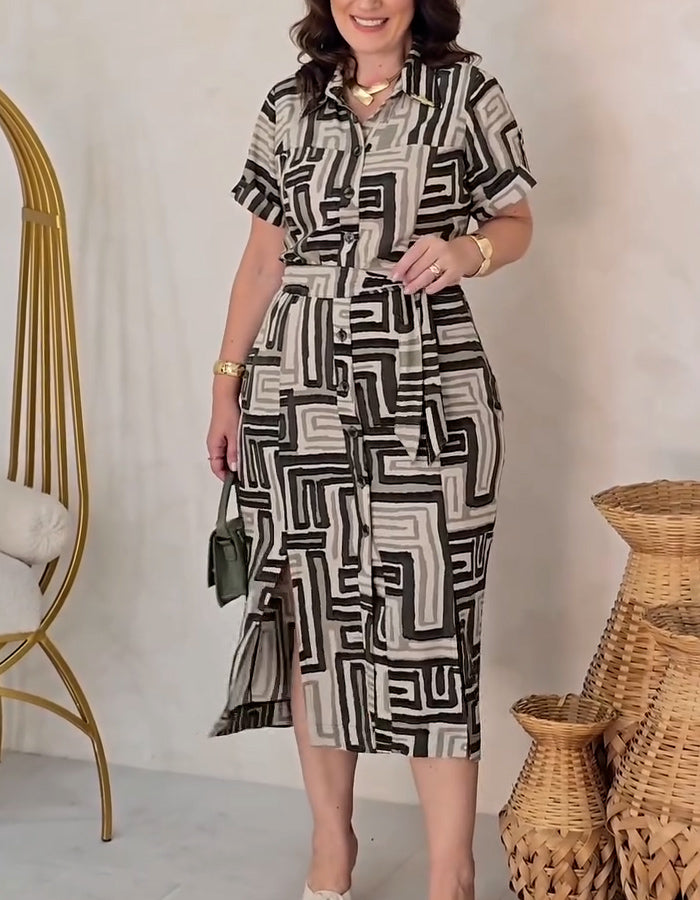 Comfy Printing Dress