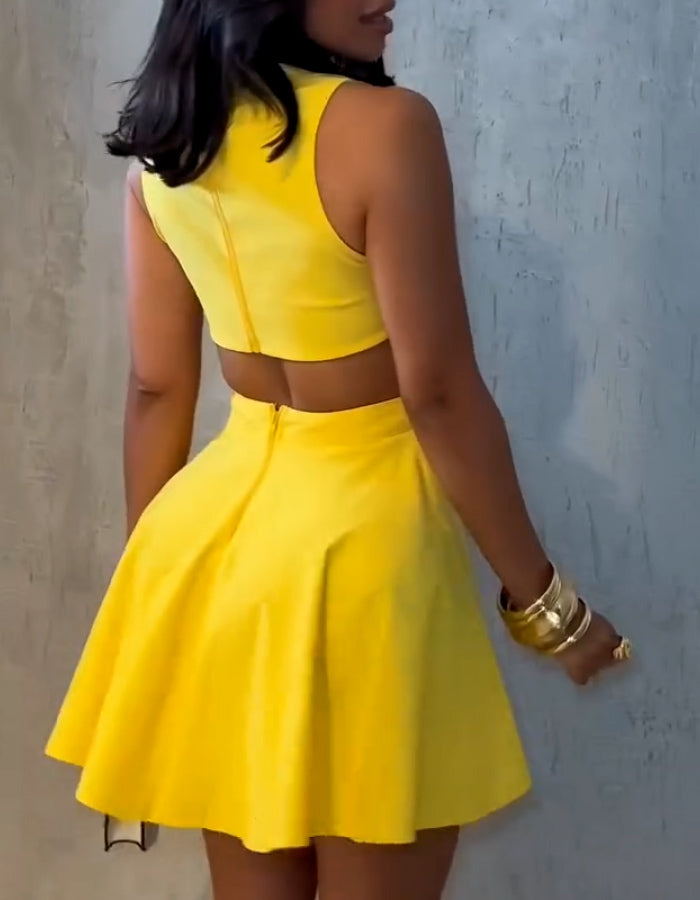 Button Casual Dress