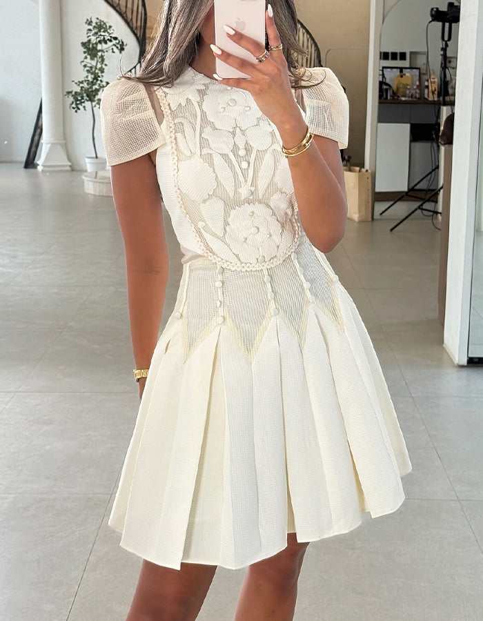 White Elegant Dress