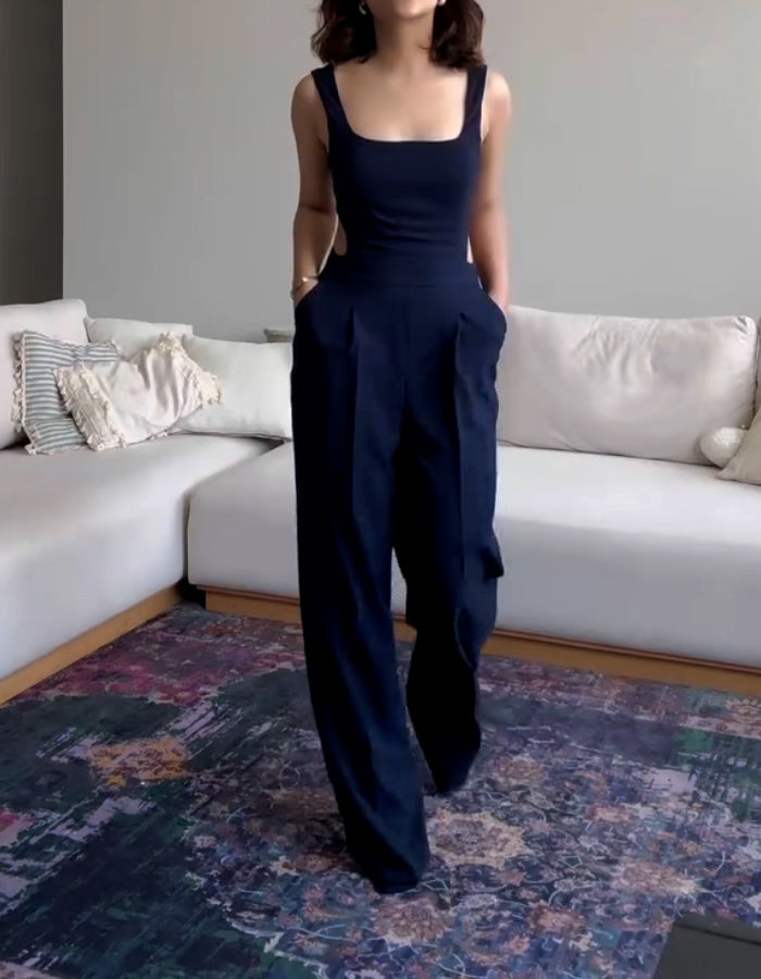 Suspender Casual Jumpsuits
