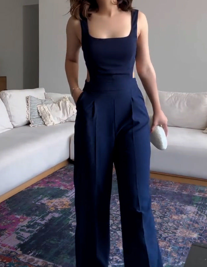 Suspender Casual Jumpsuits