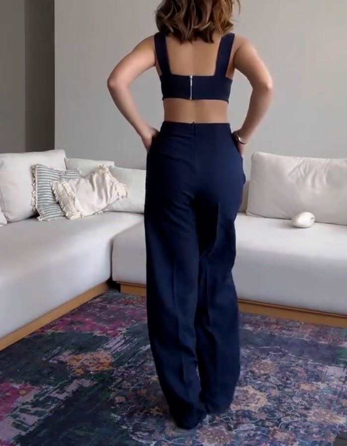 Suspender Casual Jumpsuits