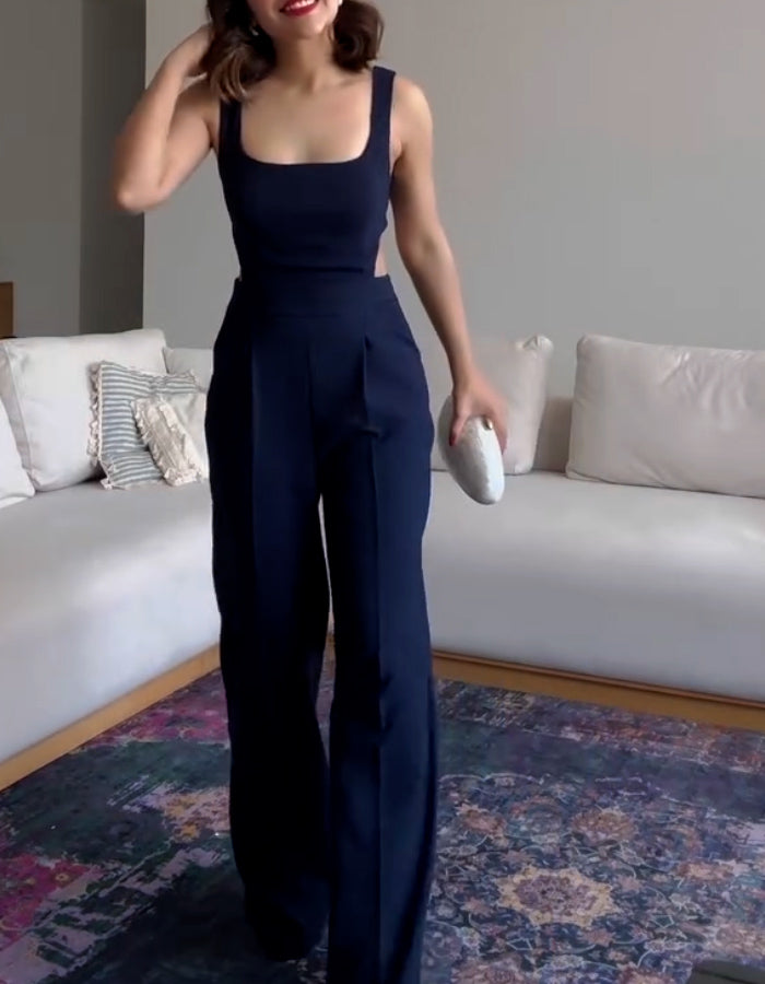 Suspender Casual Jumpsuits