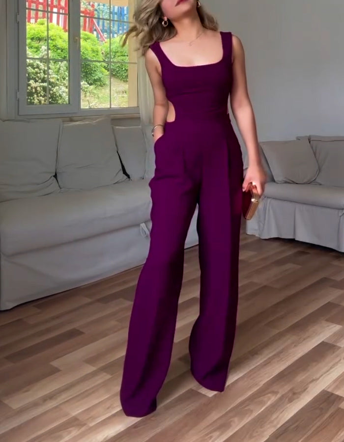 Suspender Casual Jumpsuits