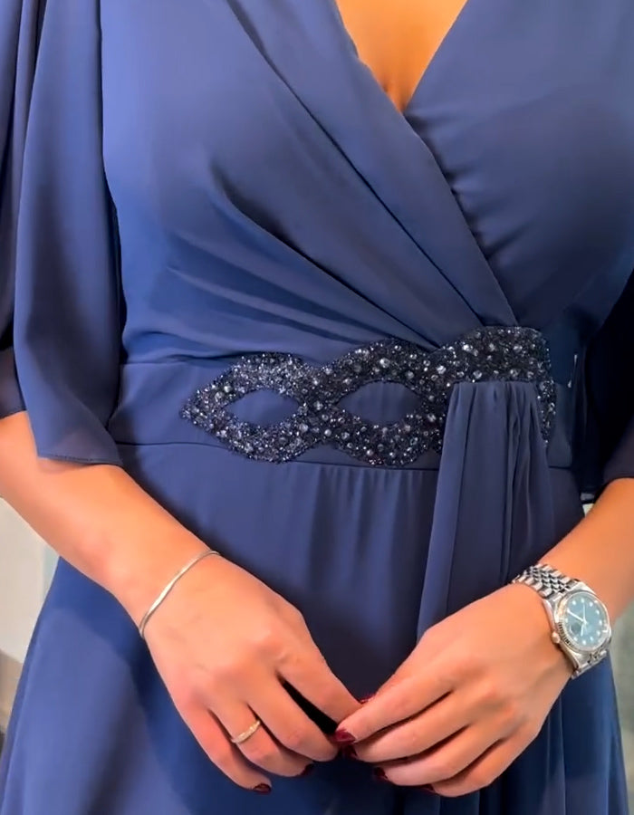 Elegant Crystal Dress