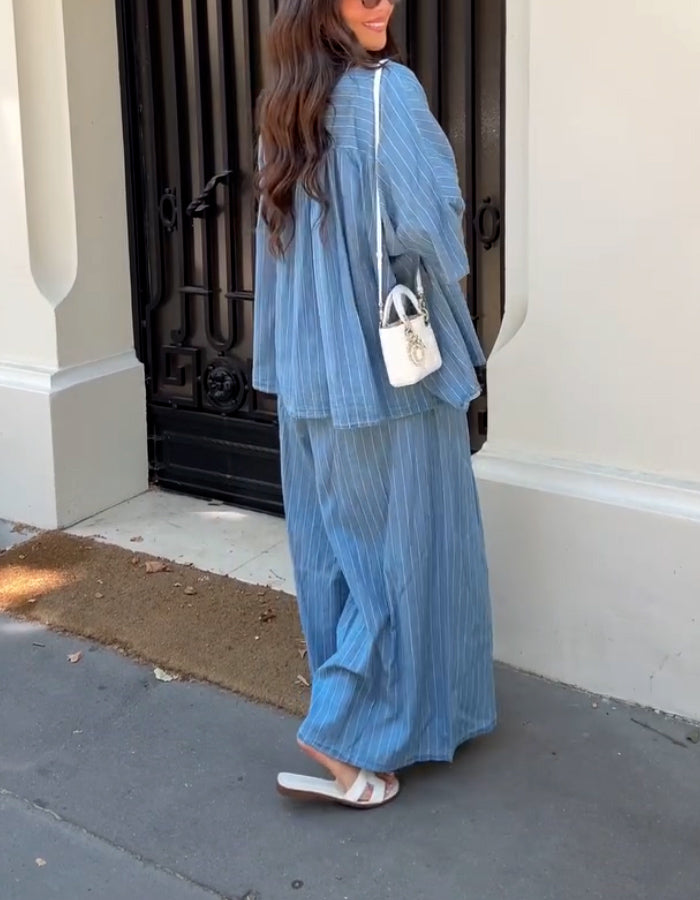 Blue Striped Sets