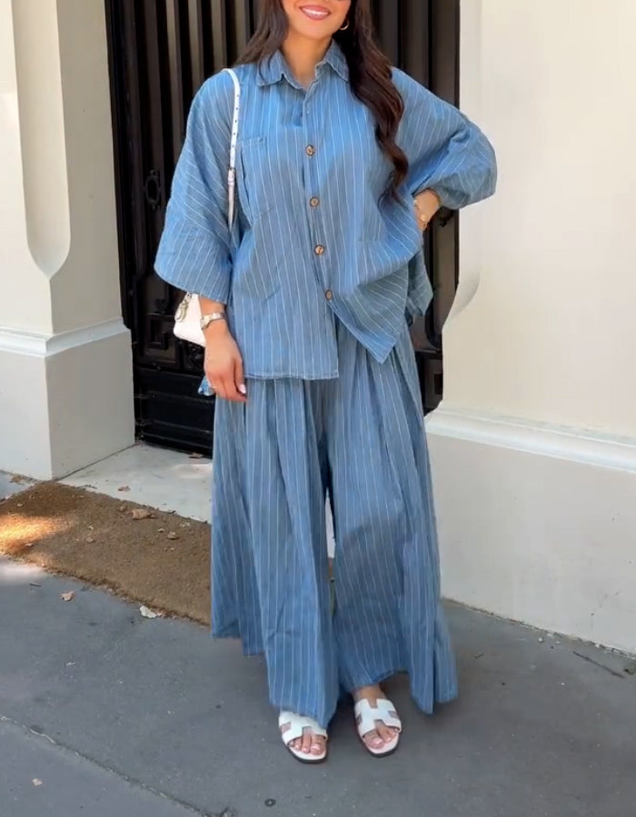 Blue Striped Sets