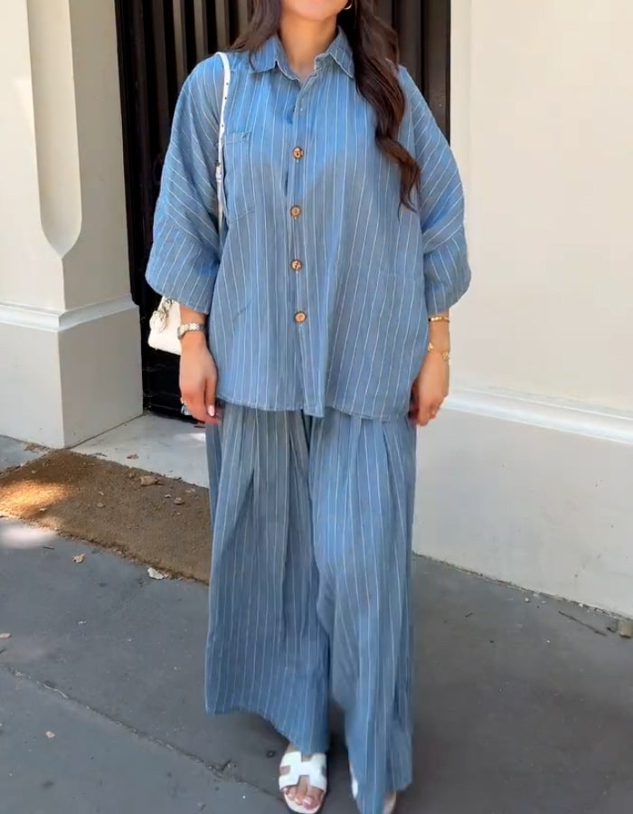 Blue Striped Sets