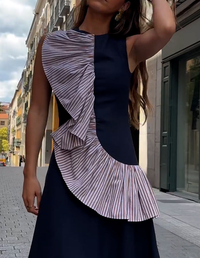 Ruffled Casual Dress