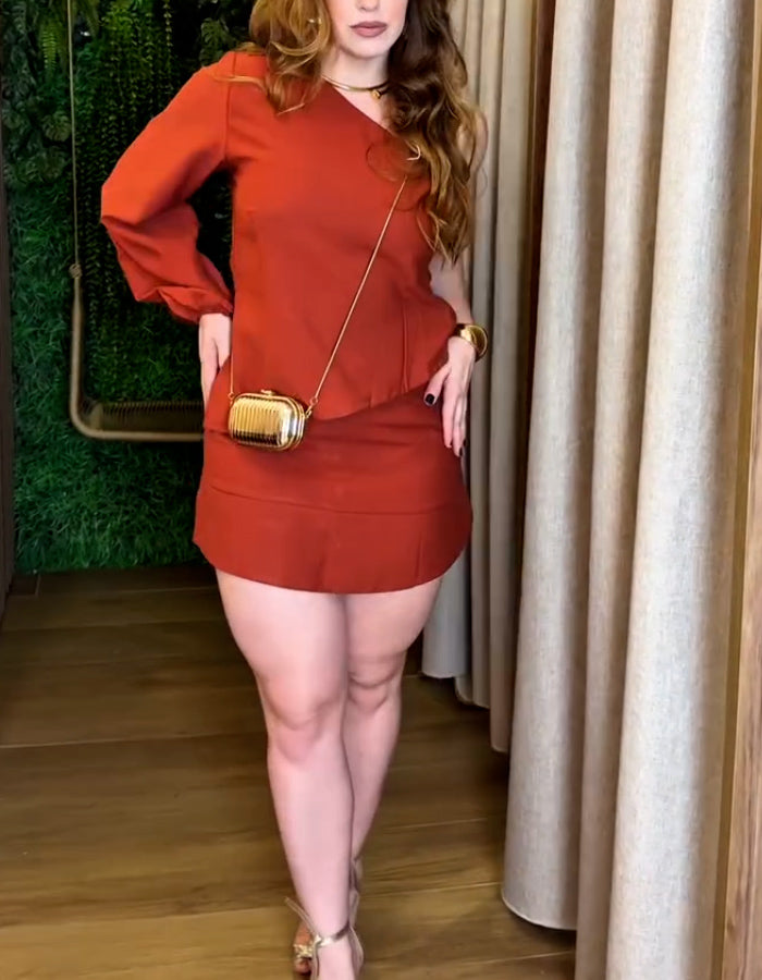 One-Shoulder Casual Sets