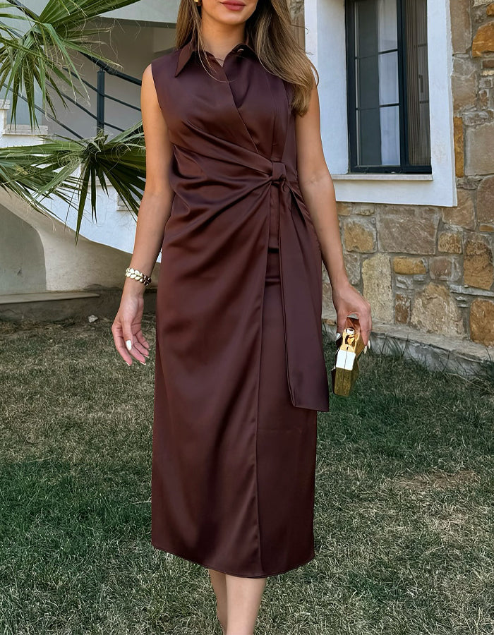 Shirt Belt Dress