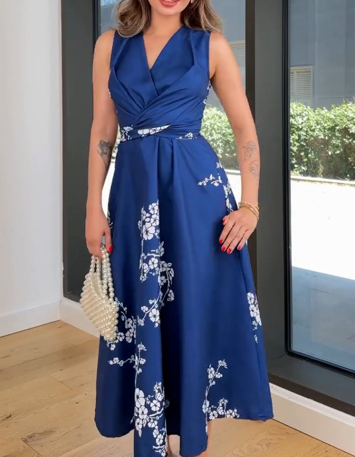 Blue Flower Dress