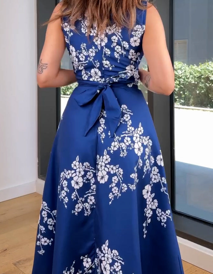 Blue Flower Dress