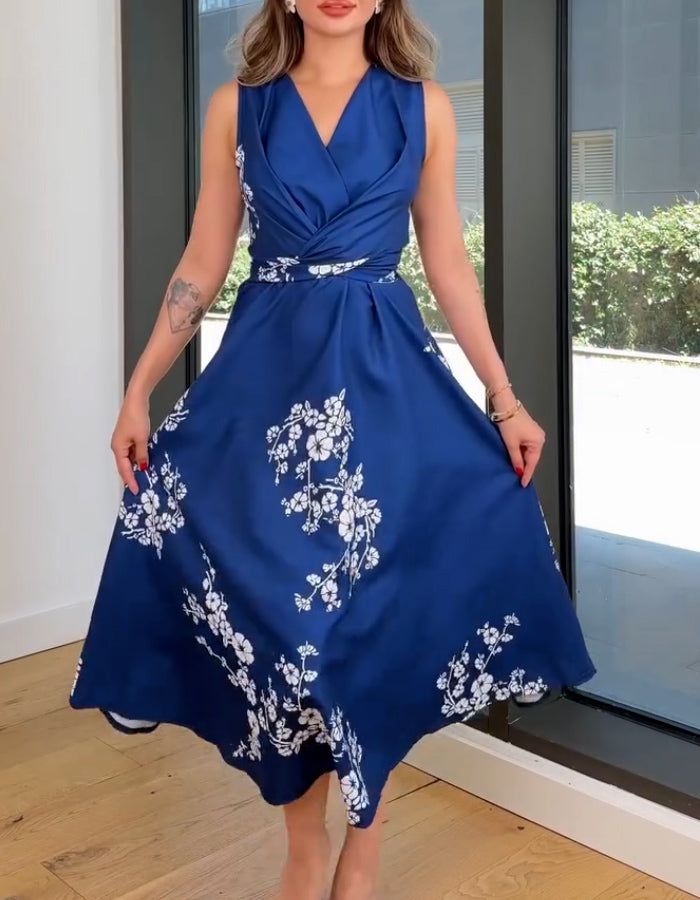 Blue Flower Dress
