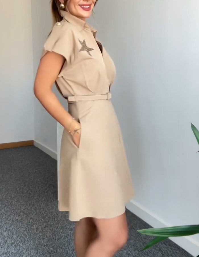 Star Printing Dress
