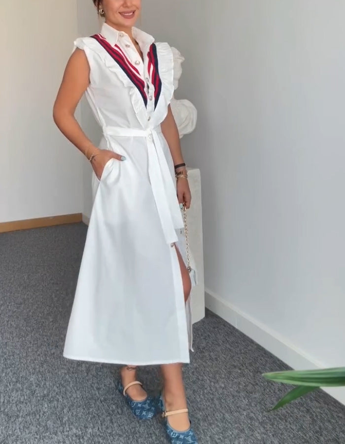 Shirt Sleeveless Dress