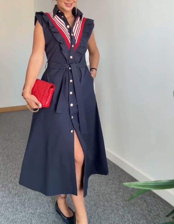 Shirt Sleeveless Dress