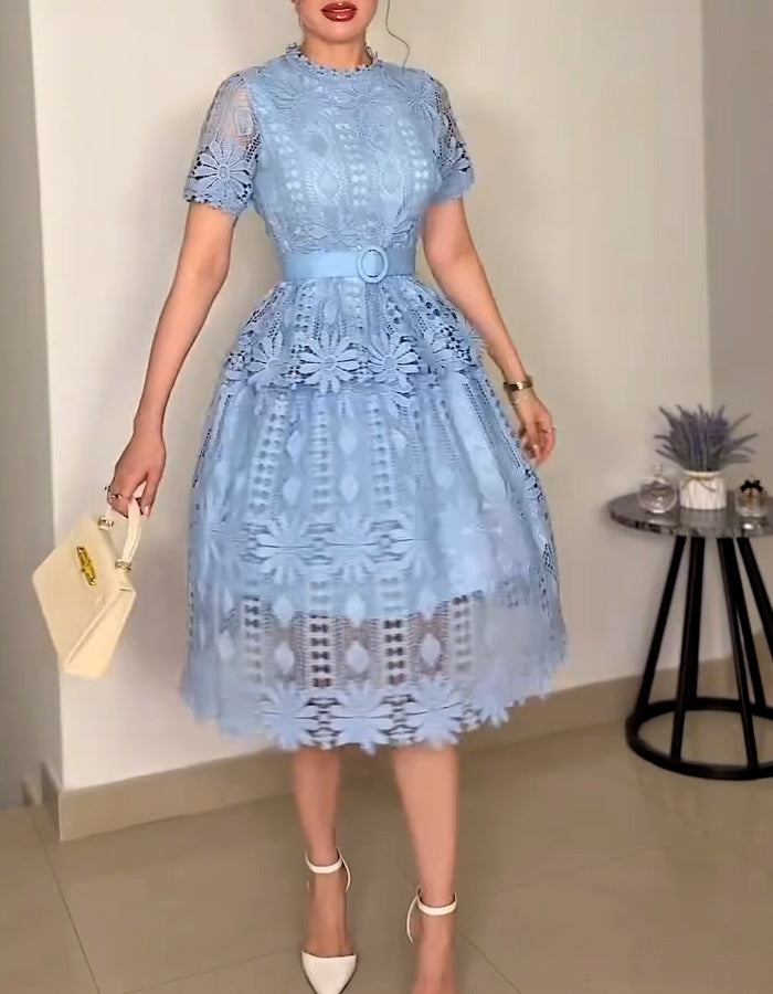 Blue Graceful Dress
