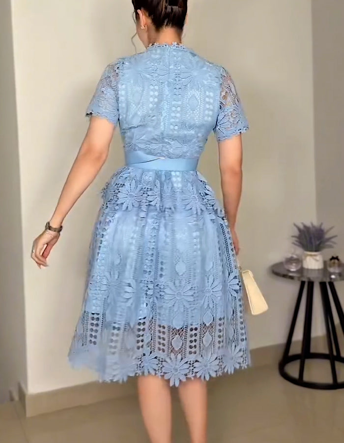 Blue Graceful Dress