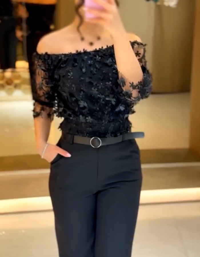 Floral Slim Top