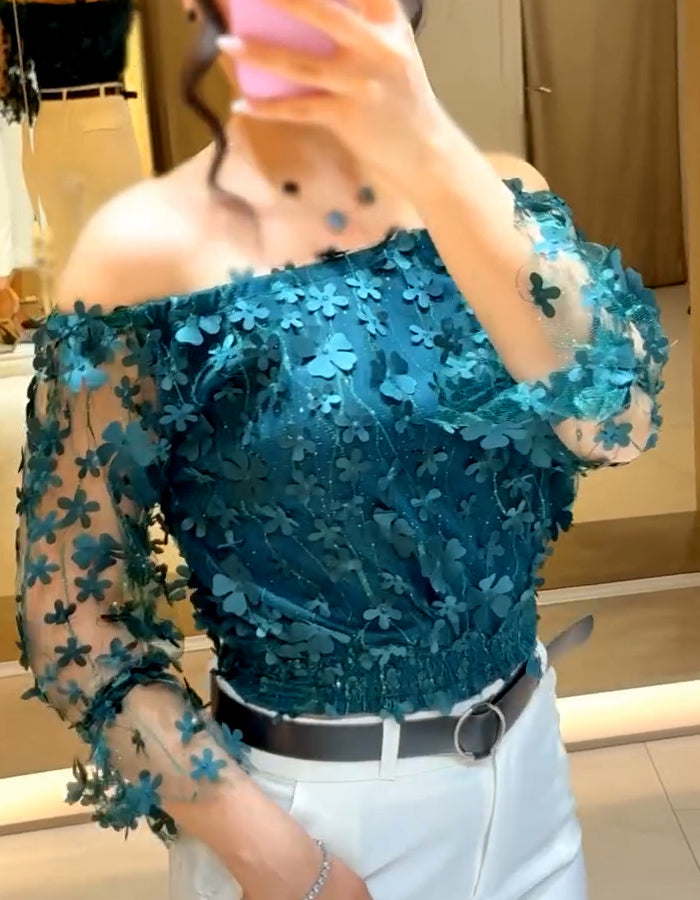 Floral Slim Top