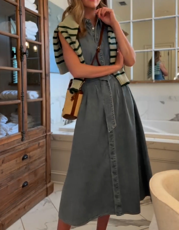 Denim Comfort Dress