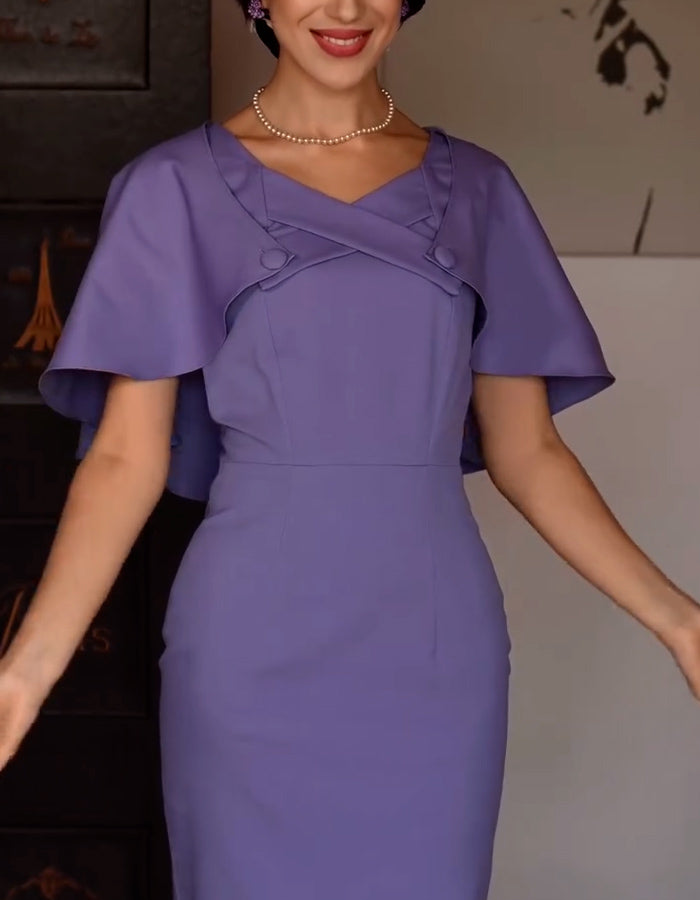 Shawl Casual Dress