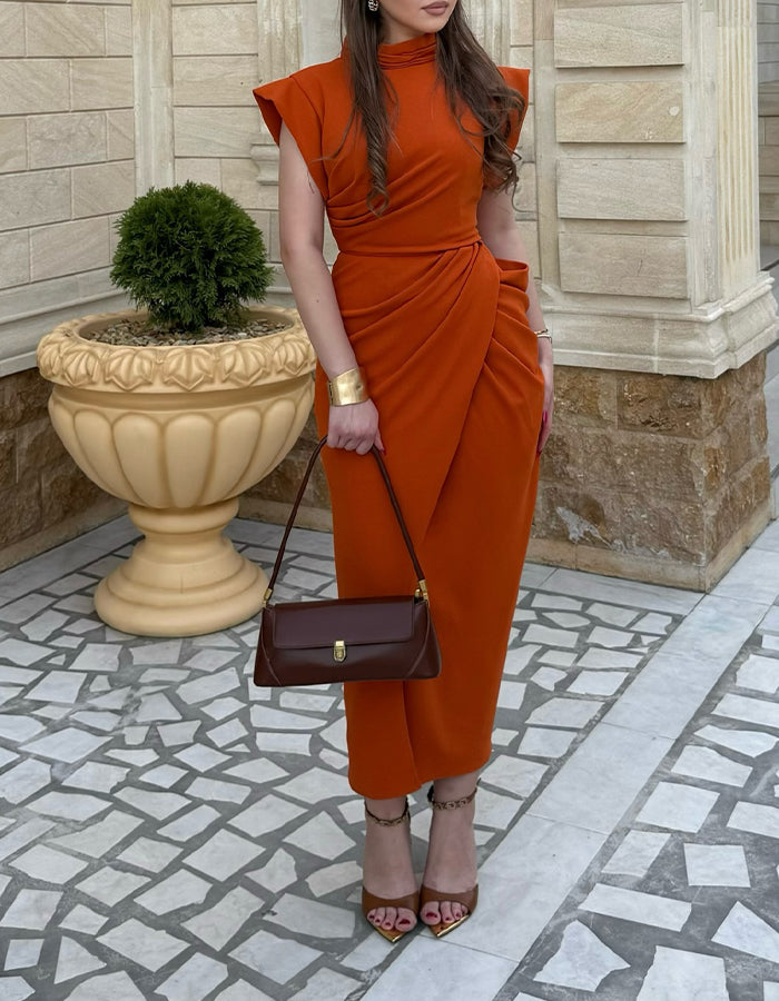 Orange Comfort Dress