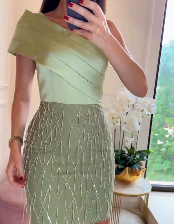 Charming Green Dress