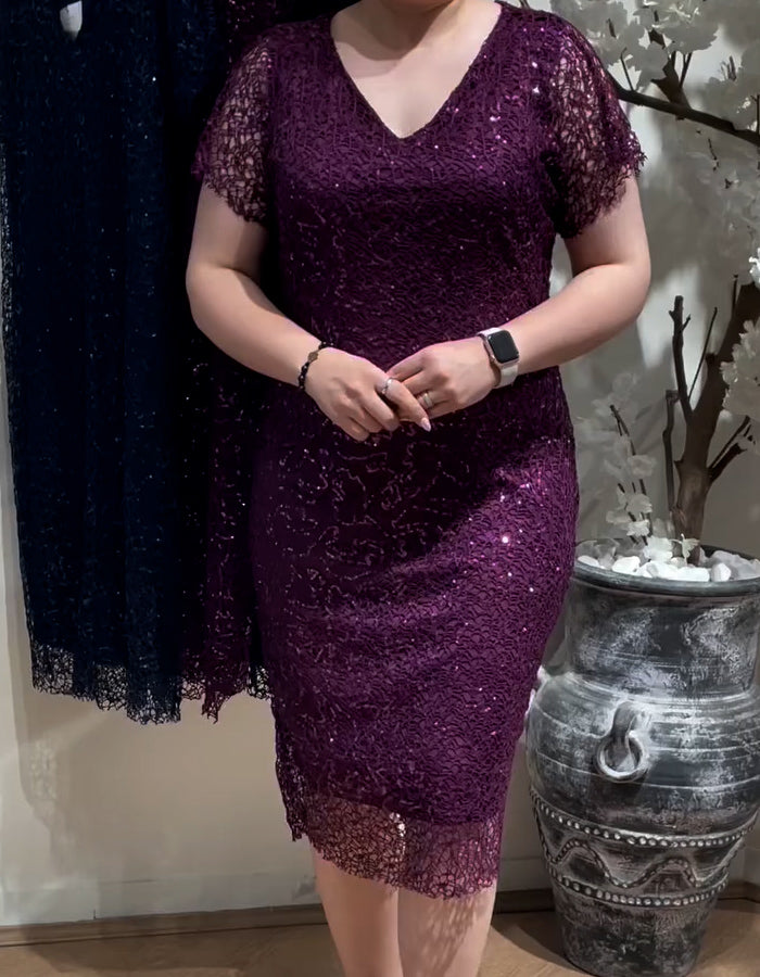 Purple Comfort Dress