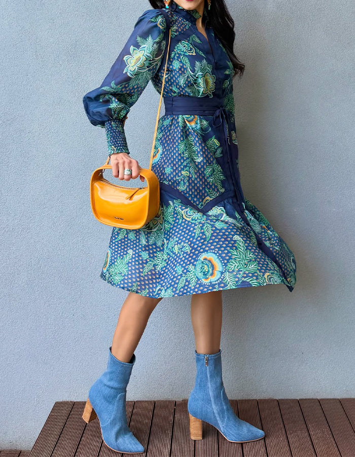 Vibrant Casual Dress