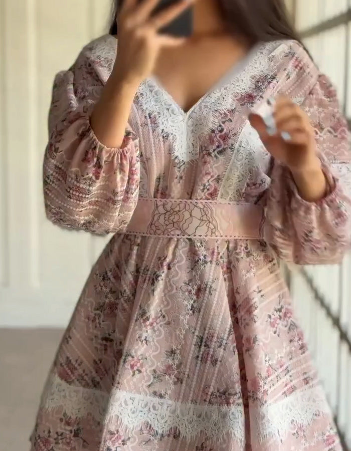 Pink Mini Dress