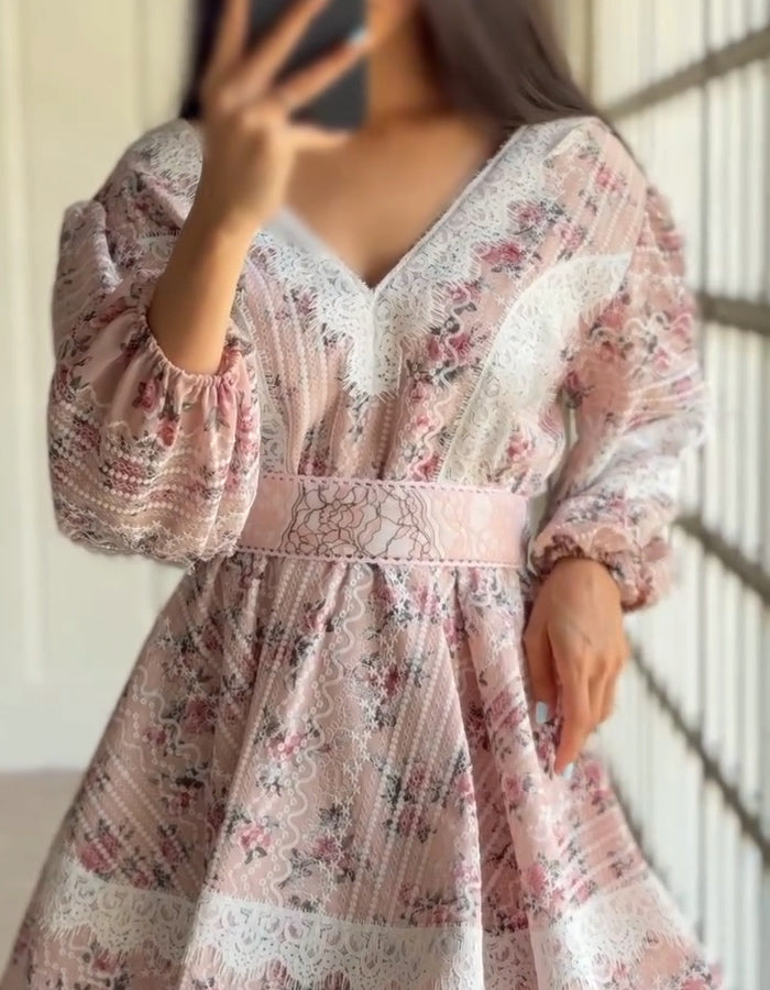 Pink Mini Dress