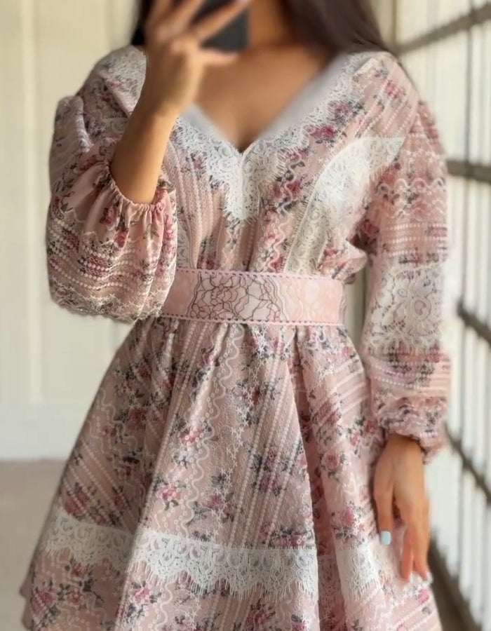 Pink Mini Dress